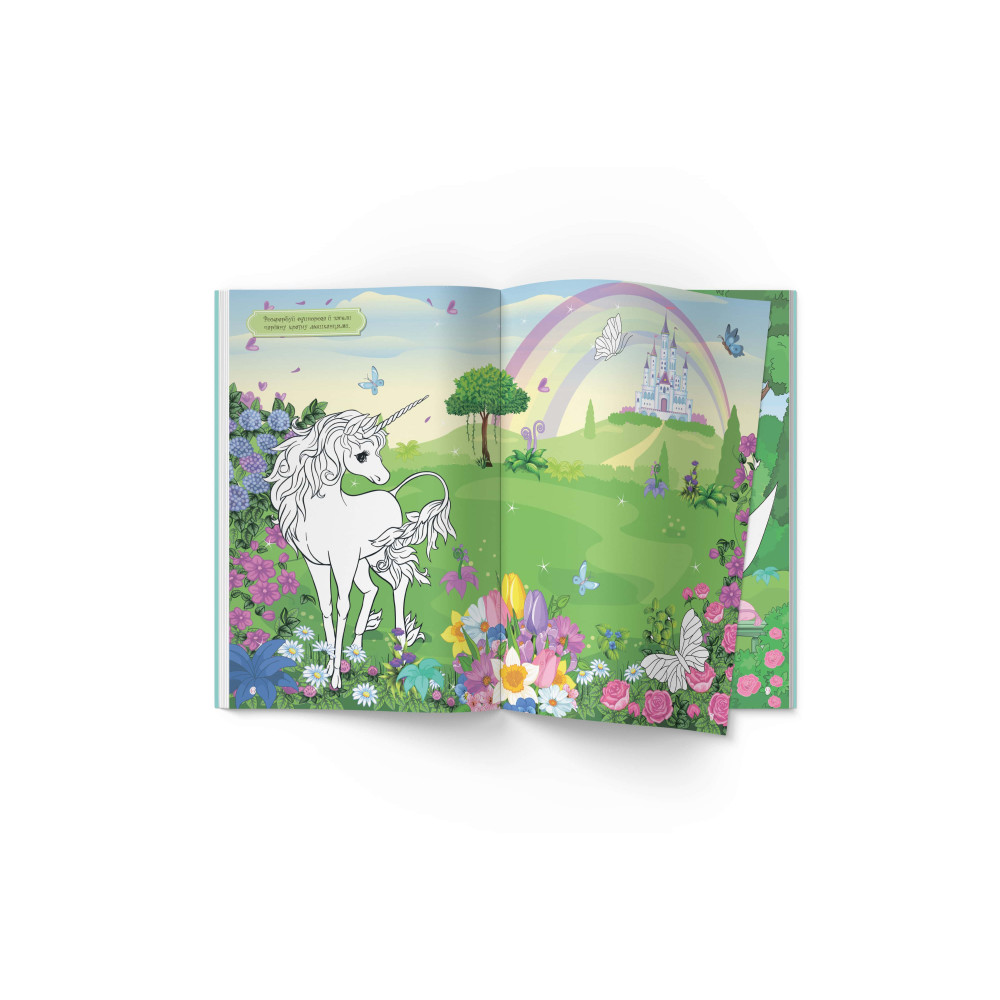 Книжка з наліпками. Феї та принцеси