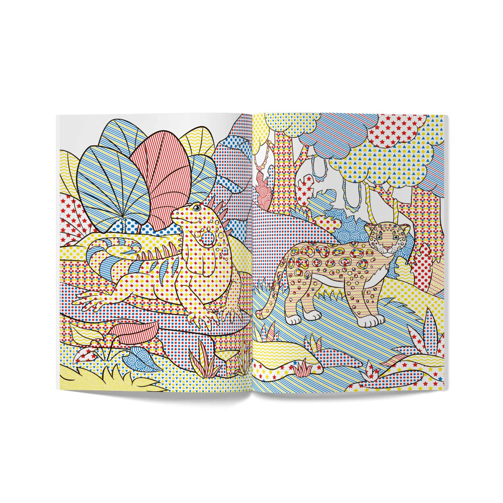 Великі водяні розмальовки. У джунглях